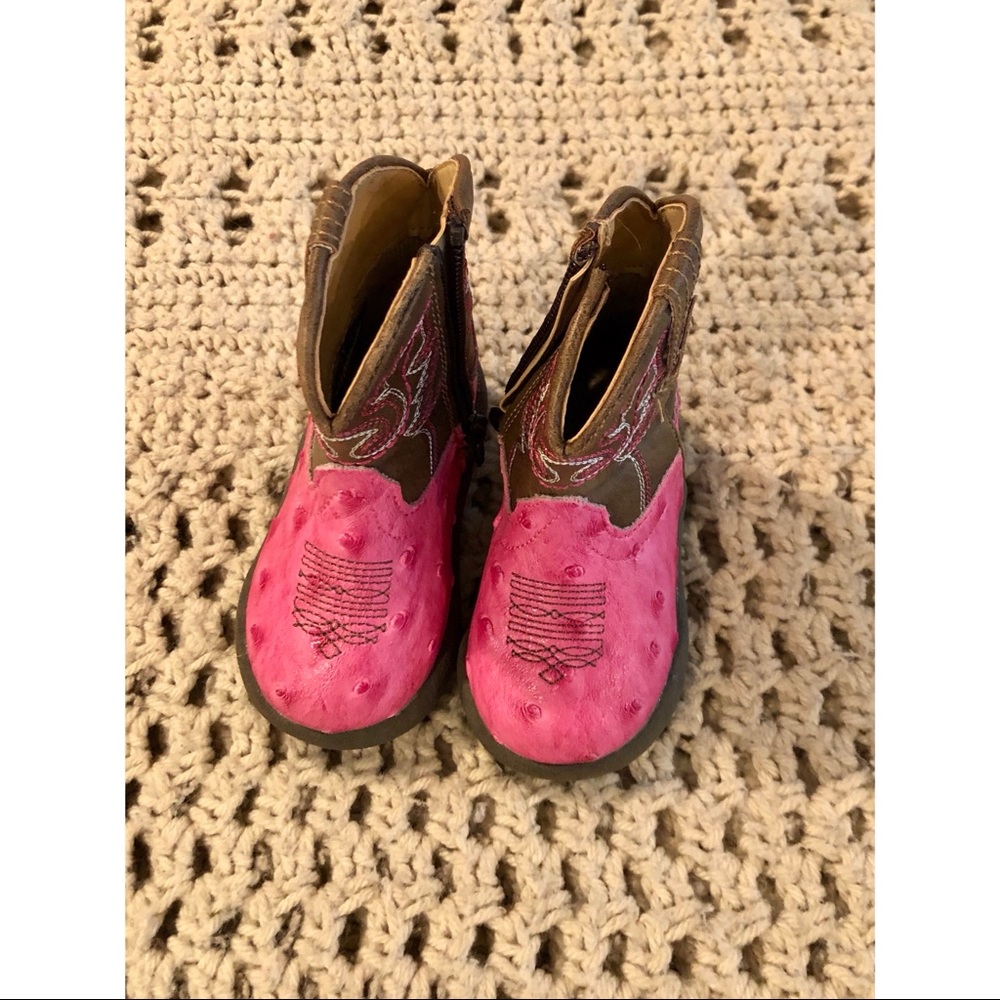 The cutest, tiniest cowgirl boots ever!